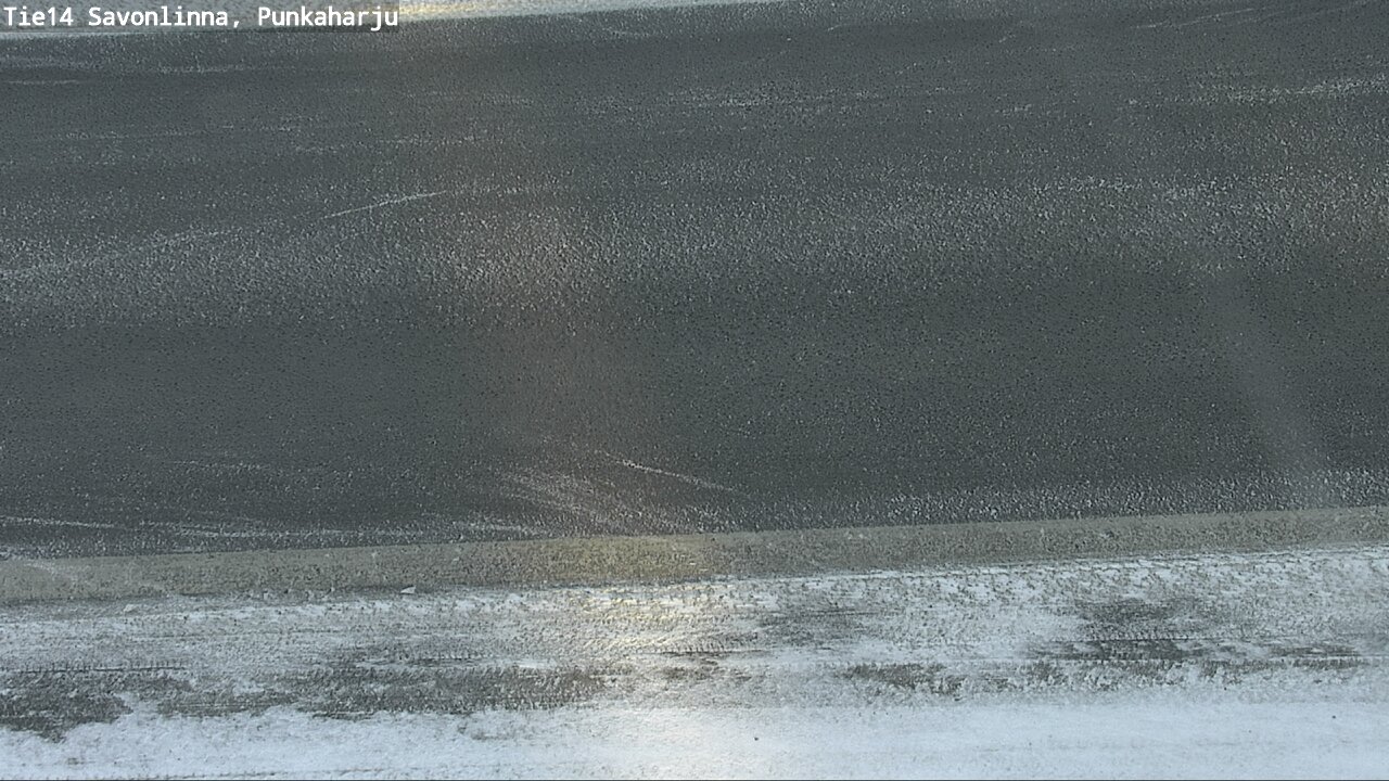 Weather Camera Image Väg 14 Savonlinna, Punkaharju, Savonlinna, Etelä-Savo
