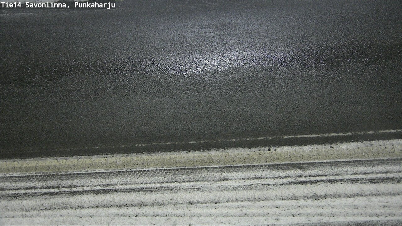 Weather Camera Image Väg 14 Savonlinna, Punkaharju, Savonlinna, Etelä-Savo