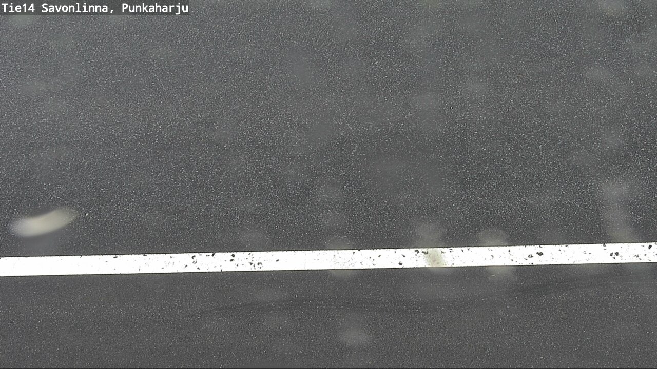Weather Camera Image Väg 14 Savonlinna, Punkaharju, Savonlinna, Etelä-Savo