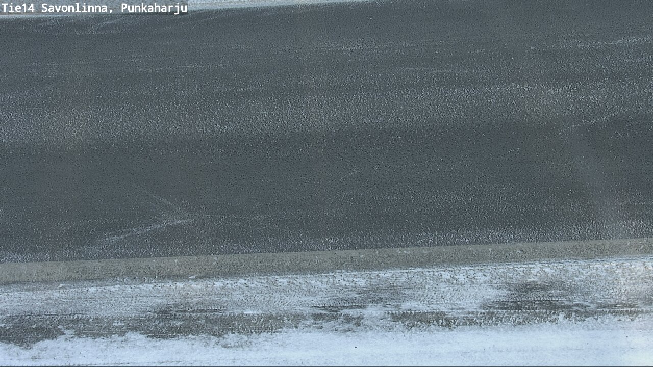 Weather Camera Image Väg 14 Savonlinna, Punkaharju, Savonlinna, Etelä-Savo