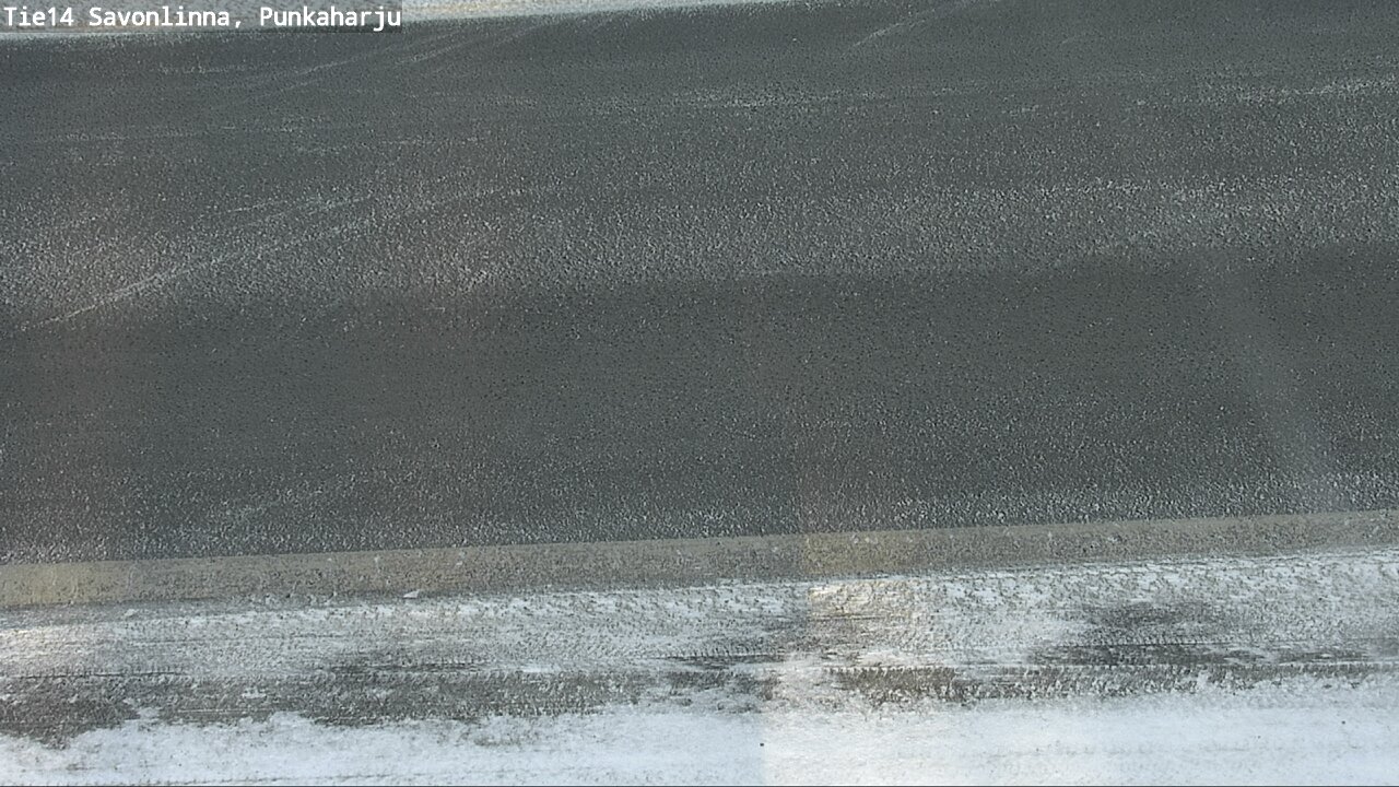 Weather Camera Image Väg 14 Savonlinna, Punkaharju, Savonlinna, Etelä-Savo