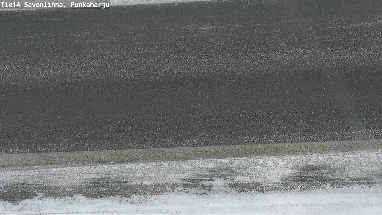 Weather Camera Image Väg 14 Savonlinna, Punkaharju, Savonlinna, Etelä-Savo