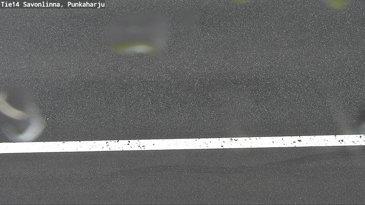 Weather Camera Image Väg 14 Savonlinna, Punkaharju, Savonlinna, Etelä-Savo