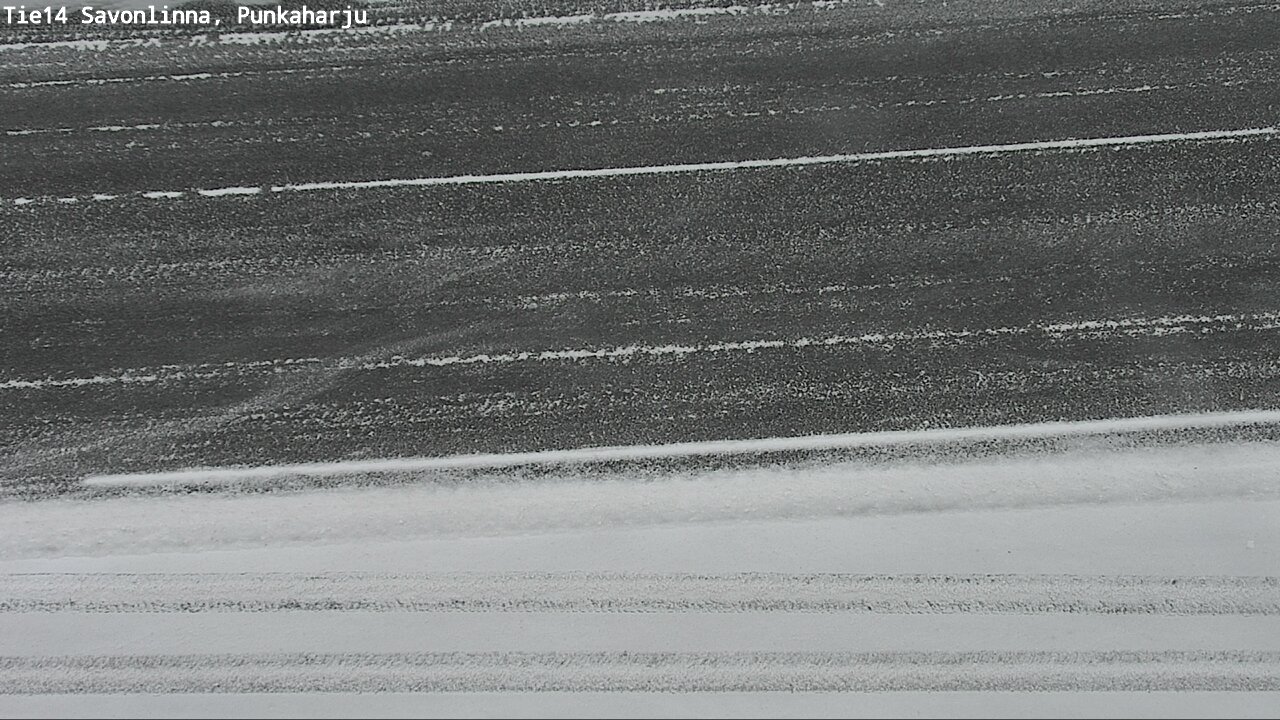 Weather Camera Image Väg 14 Savonlinna, Punkaharju, Savonlinna, Etelä-Savo