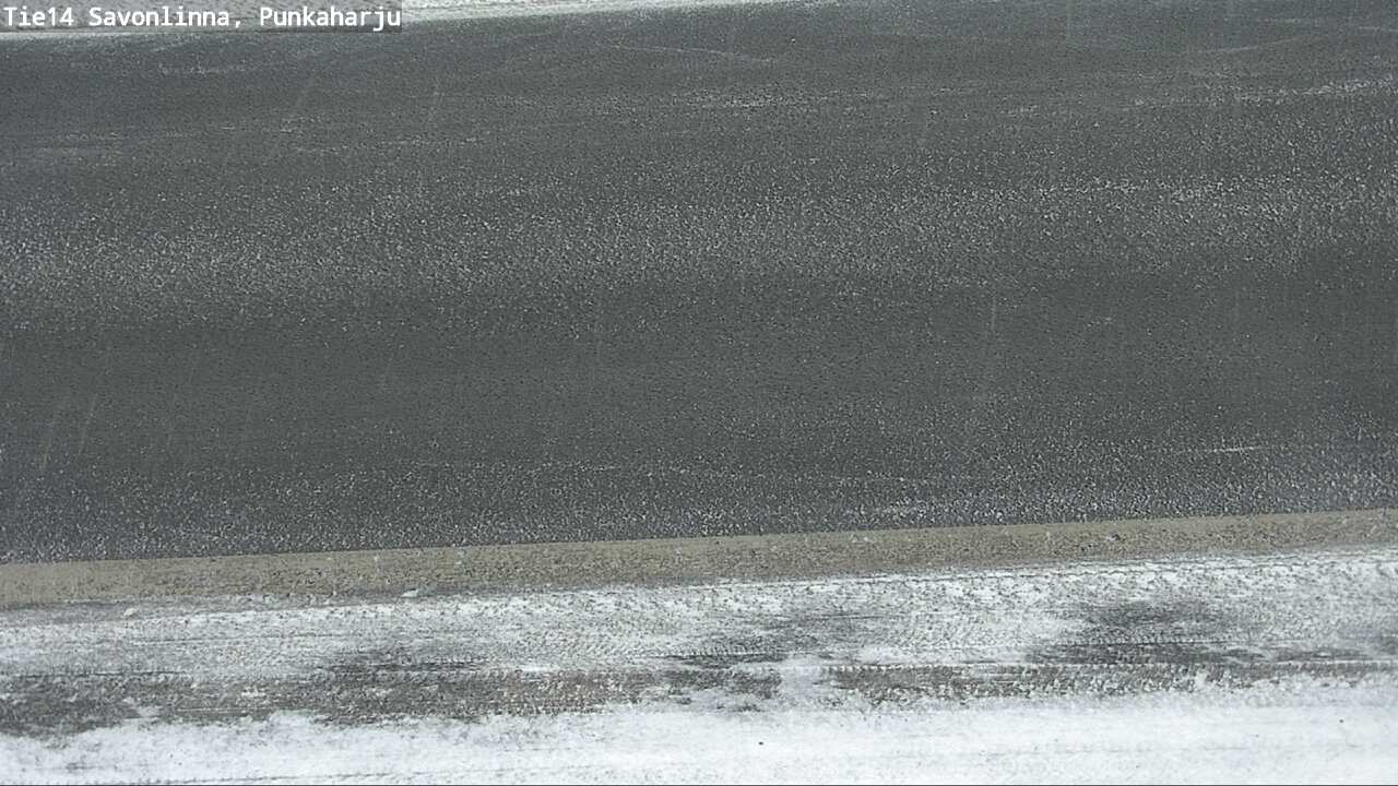 Weather Camera Image Väg 14 Savonlinna, Punkaharju, Savonlinna, Etelä-Savo