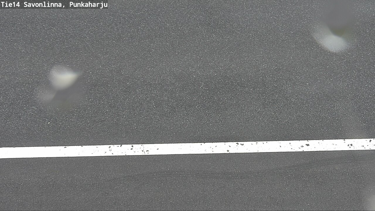 Weather Camera Image Väg 14 Savonlinna, Punkaharju, Savonlinna, Etelä-Savo
