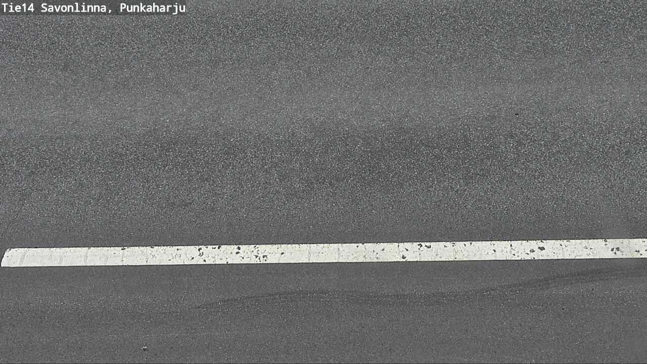 Weather Camera Image Väg 14 Savonlinna, Punkaharju, Savonlinna, Etelä-Savo