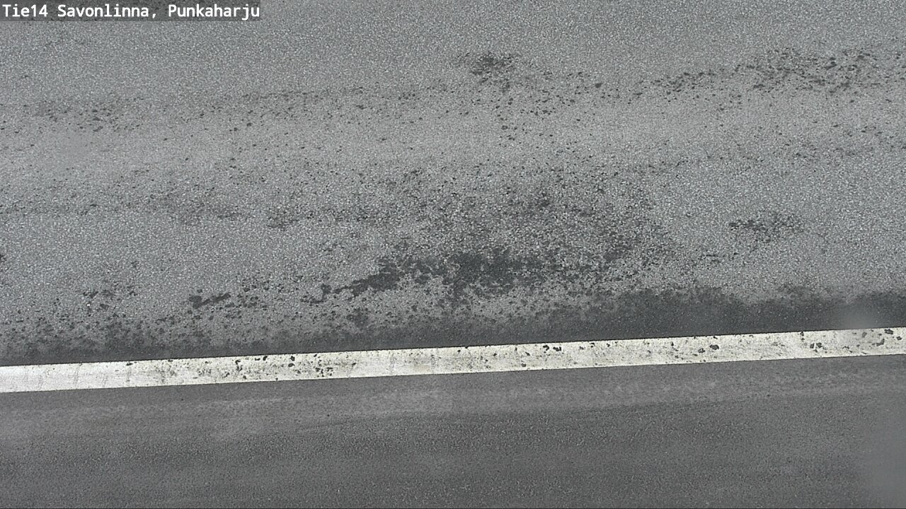 Weather Camera Image Väg 14 Savonlinna, Punkaharju, Savonlinna, Etelä-Savo