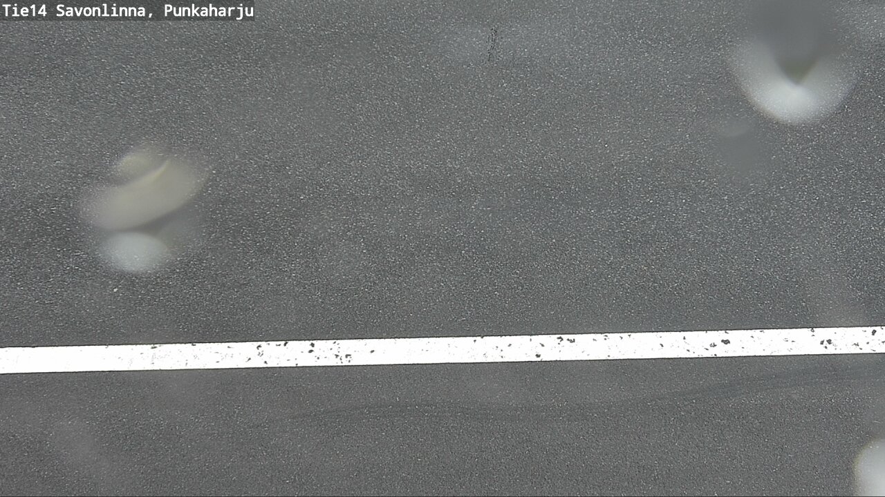 Weather Camera Image Väg 14 Savonlinna, Punkaharju, Savonlinna, Etelä-Savo