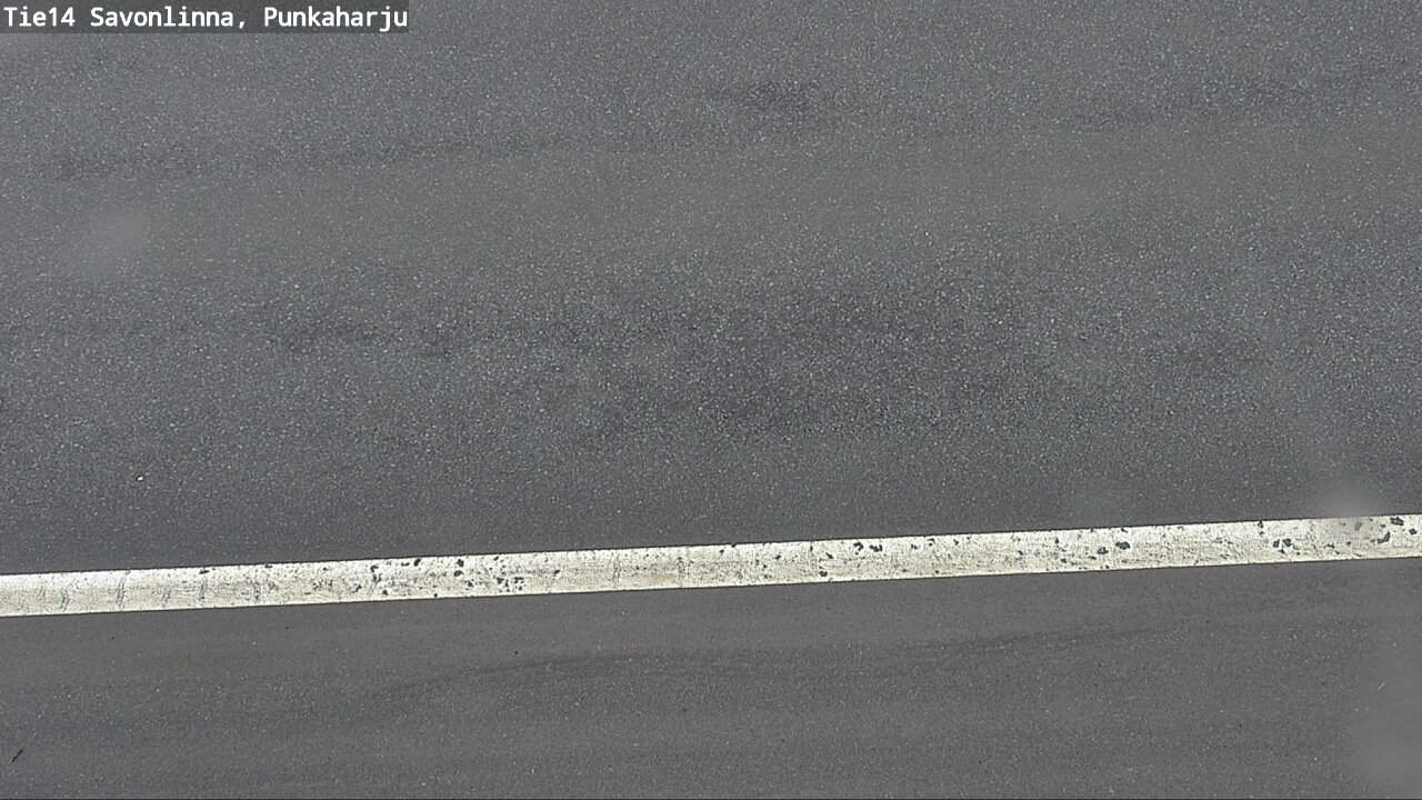 Weather Camera Image Väg 14 Savonlinna, Punkaharju, Savonlinna, Etelä-Savo