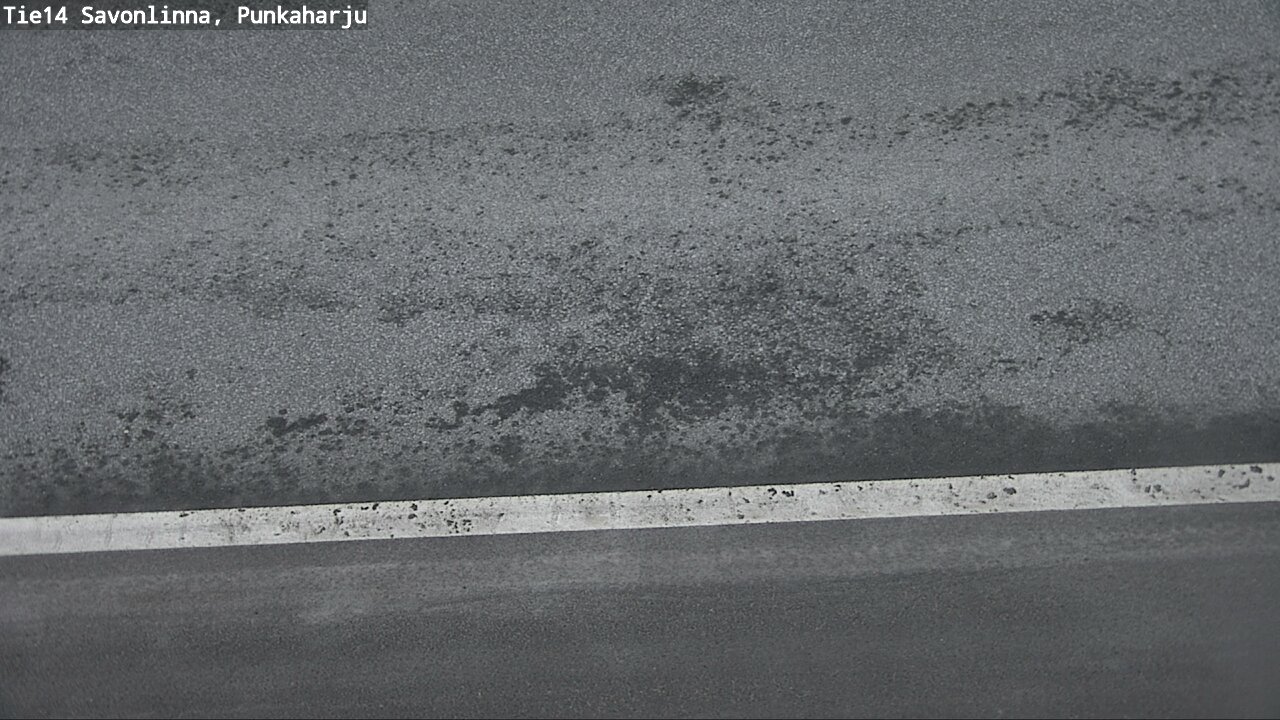Weather Camera Image Road 14 Savonlinna, Punkaharju, Savonlinna, Etelä-Savo
