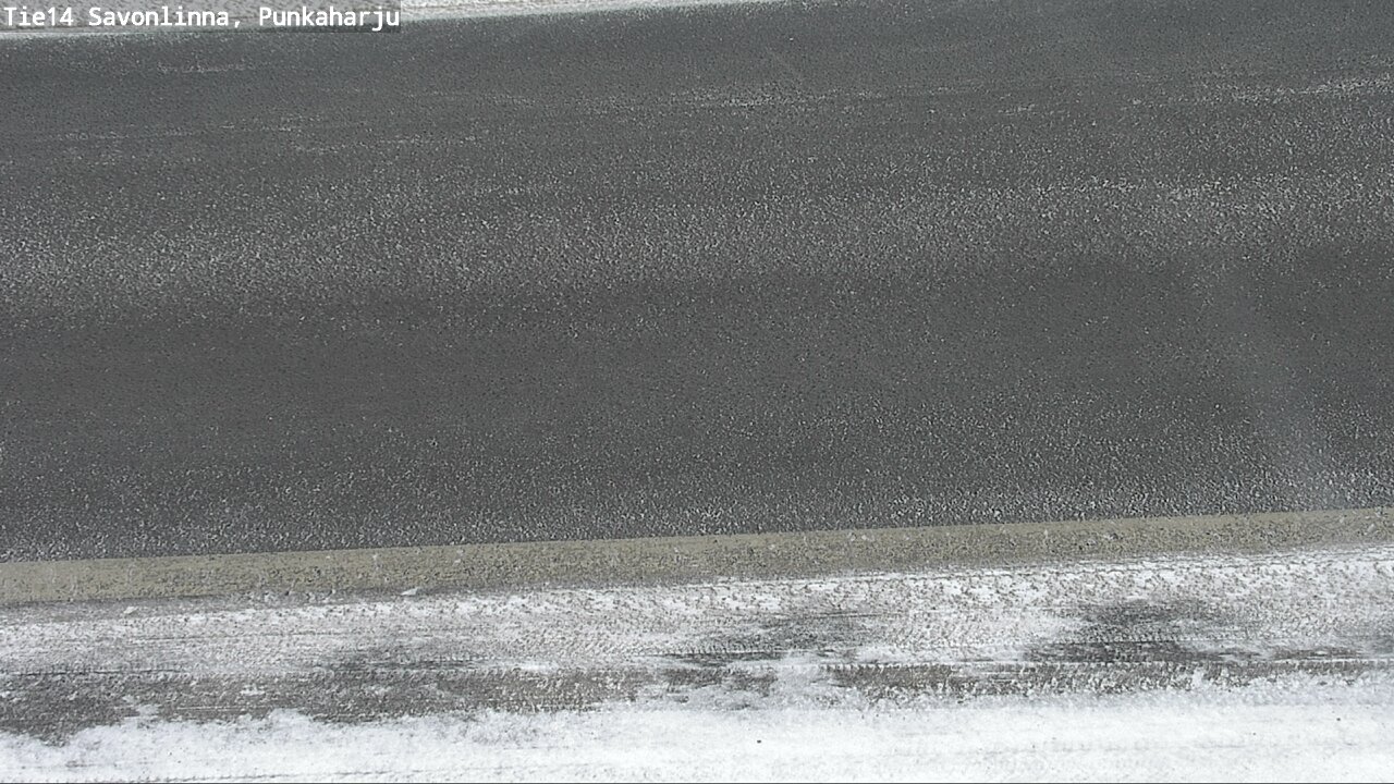 Weather Camera Image Väg 14 Savonlinna, Punkaharju, Savonlinna, Etelä-Savo