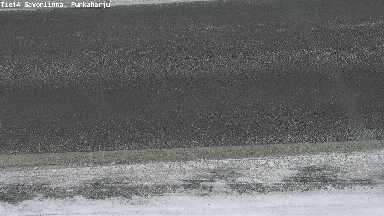 Weather Camera Image Väg 14 Savonlinna, Punkaharju, Savonlinna, Etelä-Savo