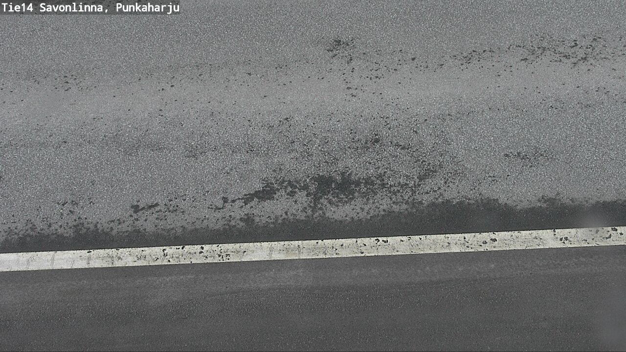 Weather Camera Image Väg 14 Savonlinna, Punkaharju, Savonlinna, Etelä-Savo