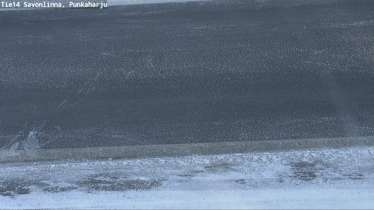 Weather Camera Image Väg 14 Savonlinna, Punkaharju, Savonlinna, Etelä-Savo