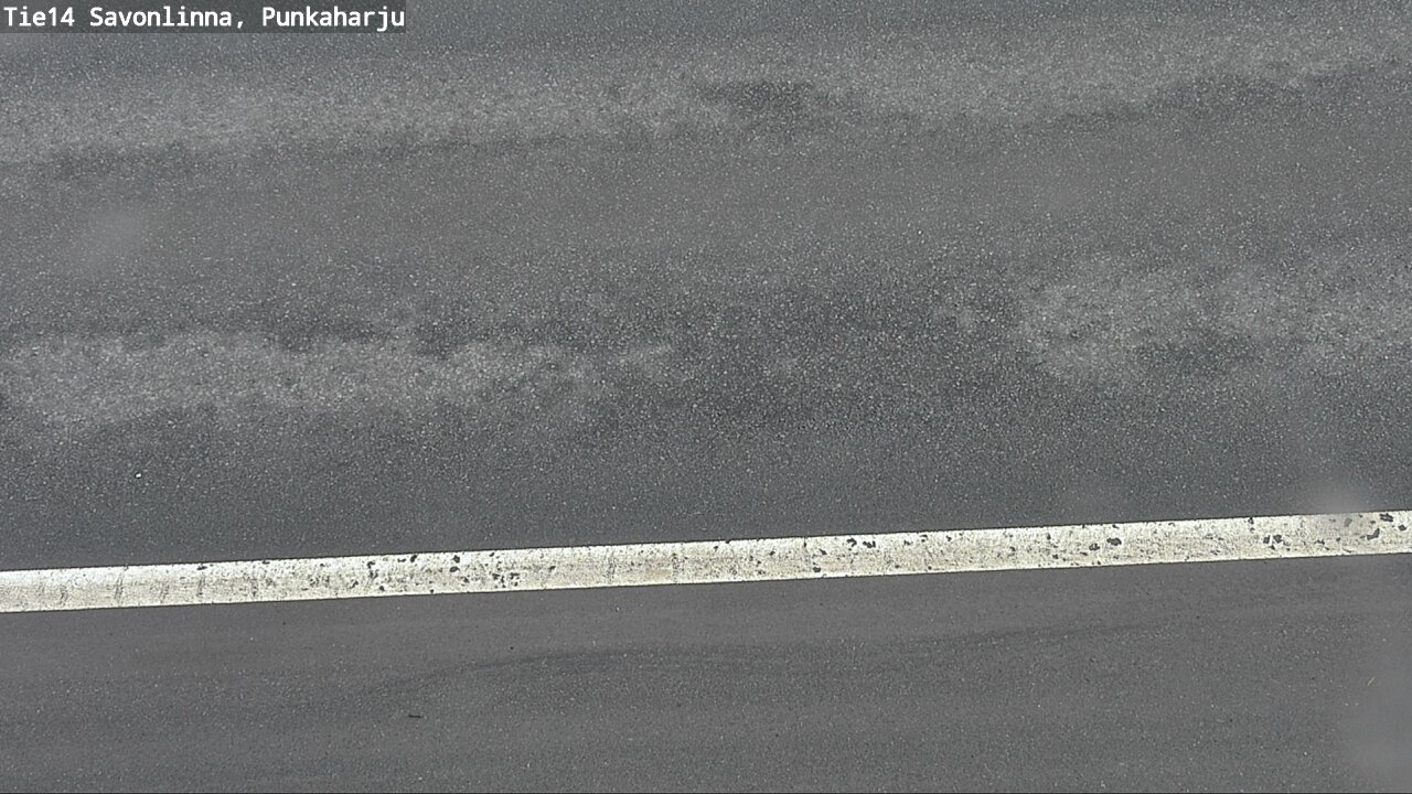 Weather Camera Image Väg 14 Savonlinna, Punkaharju, Savonlinna, Etelä-Savo