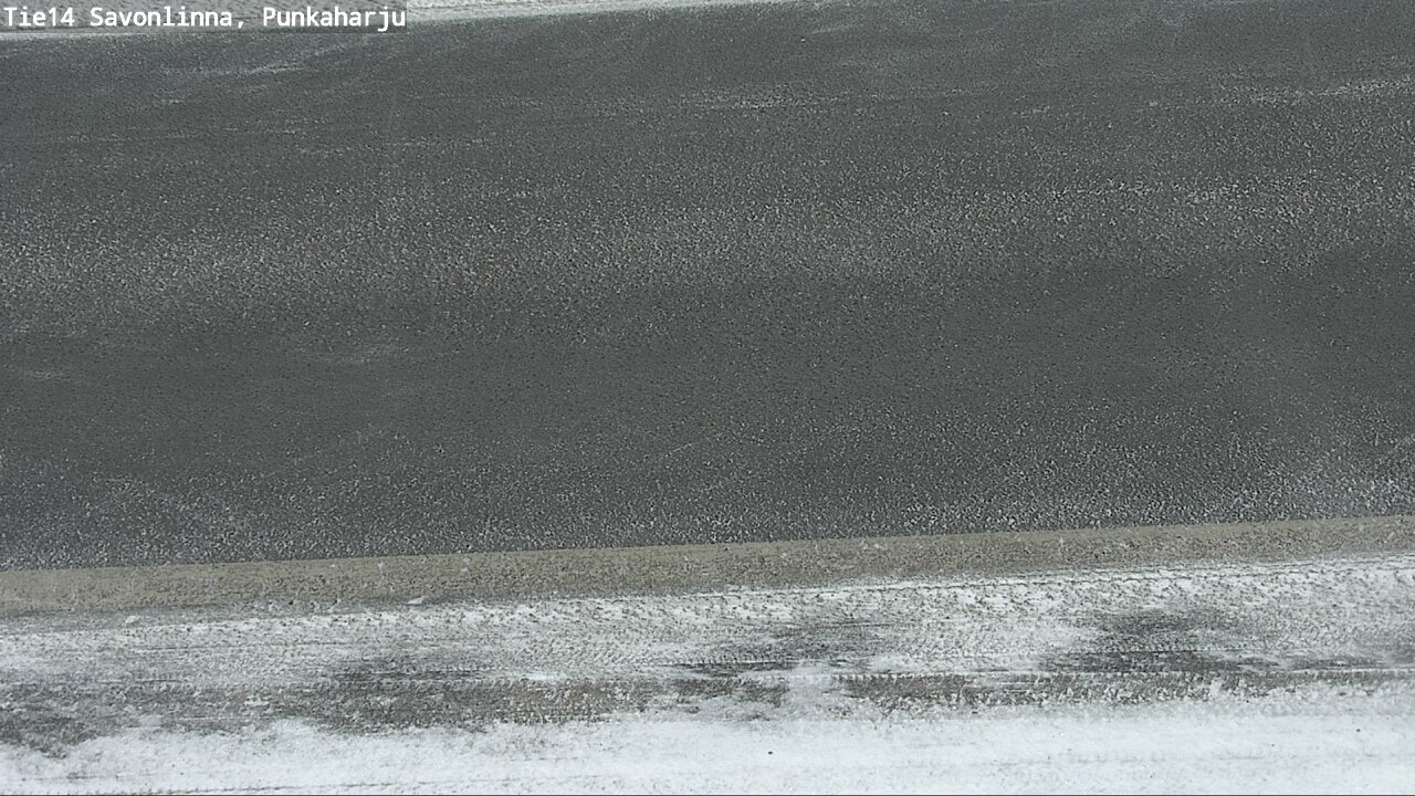 Weather Camera Image Väg 14 Savonlinna, Punkaharju, Savonlinna, Etelä-Savo