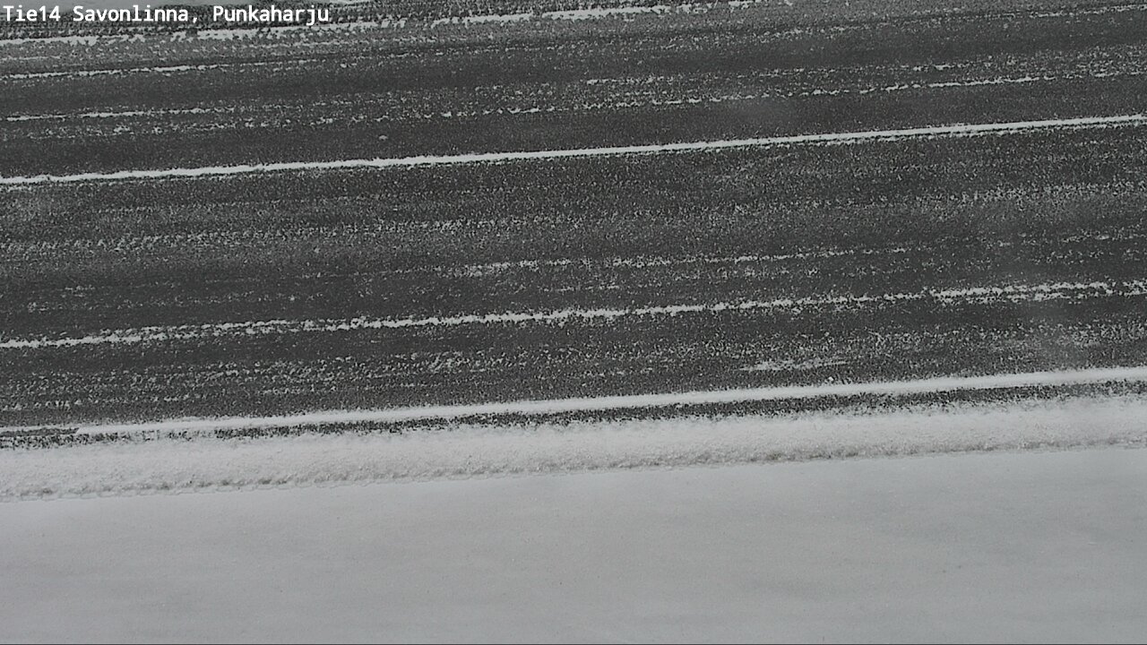 Weather Camera Image Väg 14 Savonlinna, Punkaharju, Savonlinna, Etelä-Savo