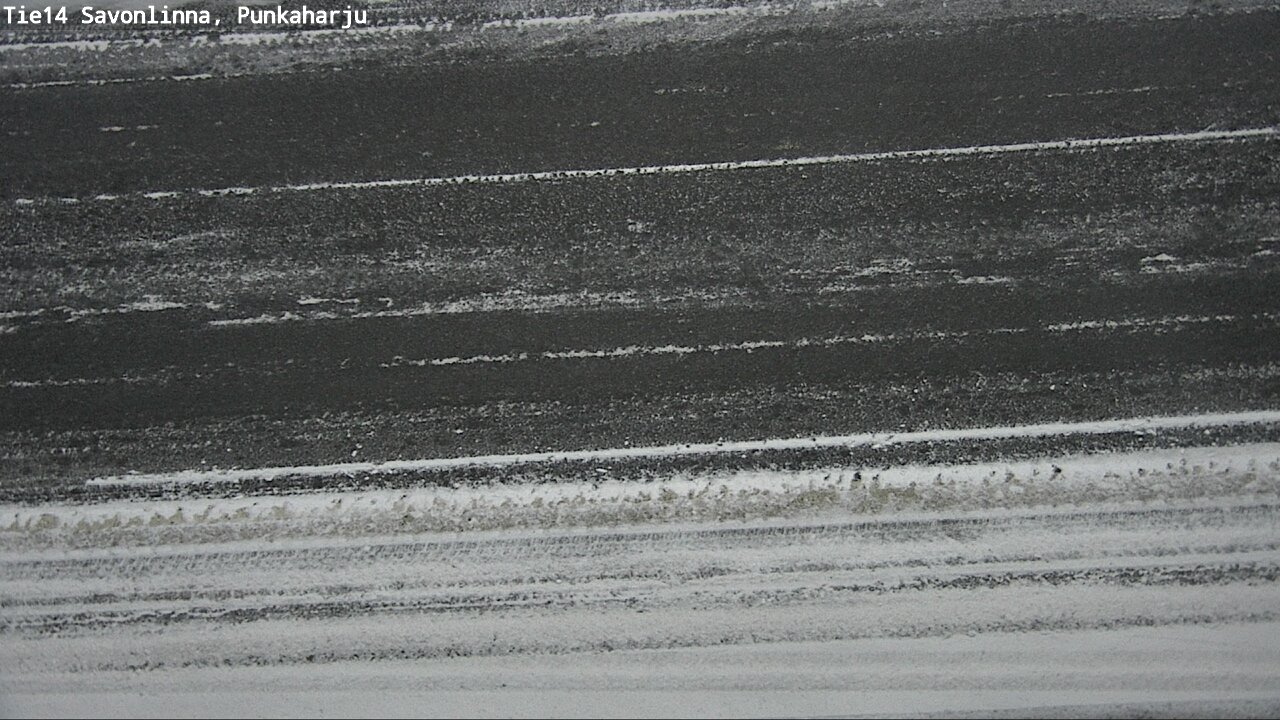 Weather Camera Image Väg 14 Savonlinna, Punkaharju, Savonlinna, Etelä-Savo