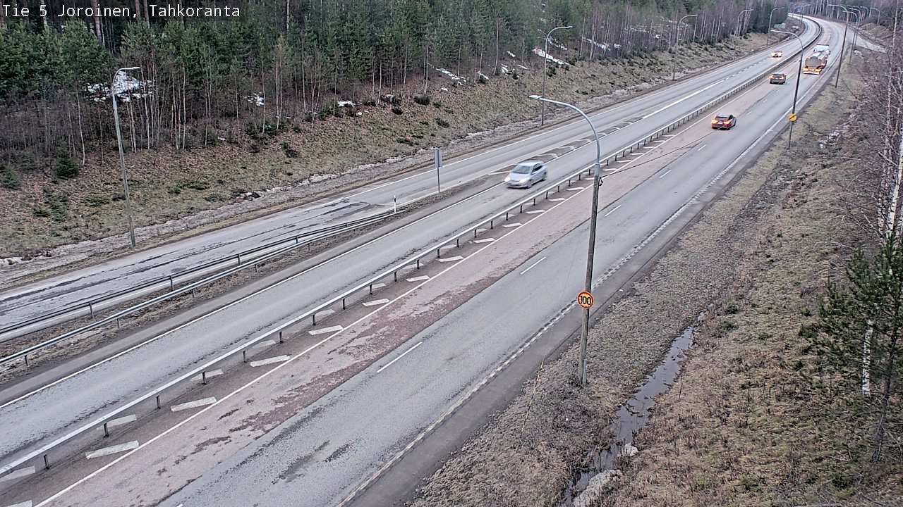 Kelikamerat Kuva Tie 5 Joroinen, Tahkoranta, Joroinen, Pohjois-Savo