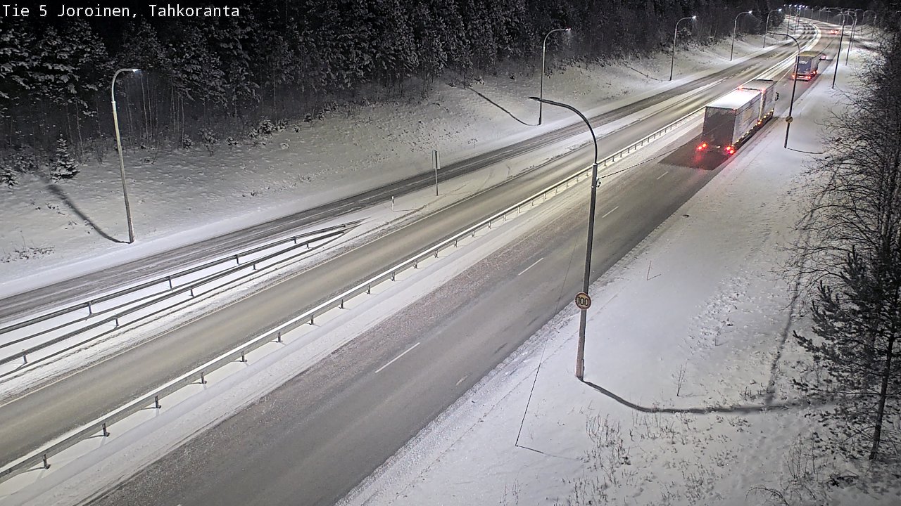 Kelikamerat Kuva Tie 5 Joroinen, Tahkoranta, Joroinen, Pohjois-Savo