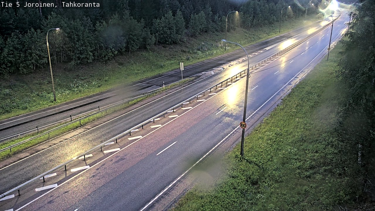 Kelikamerat Kuva Tie 5 Joroinen, Tahkoranta, Joroinen, Pohjois-Savo