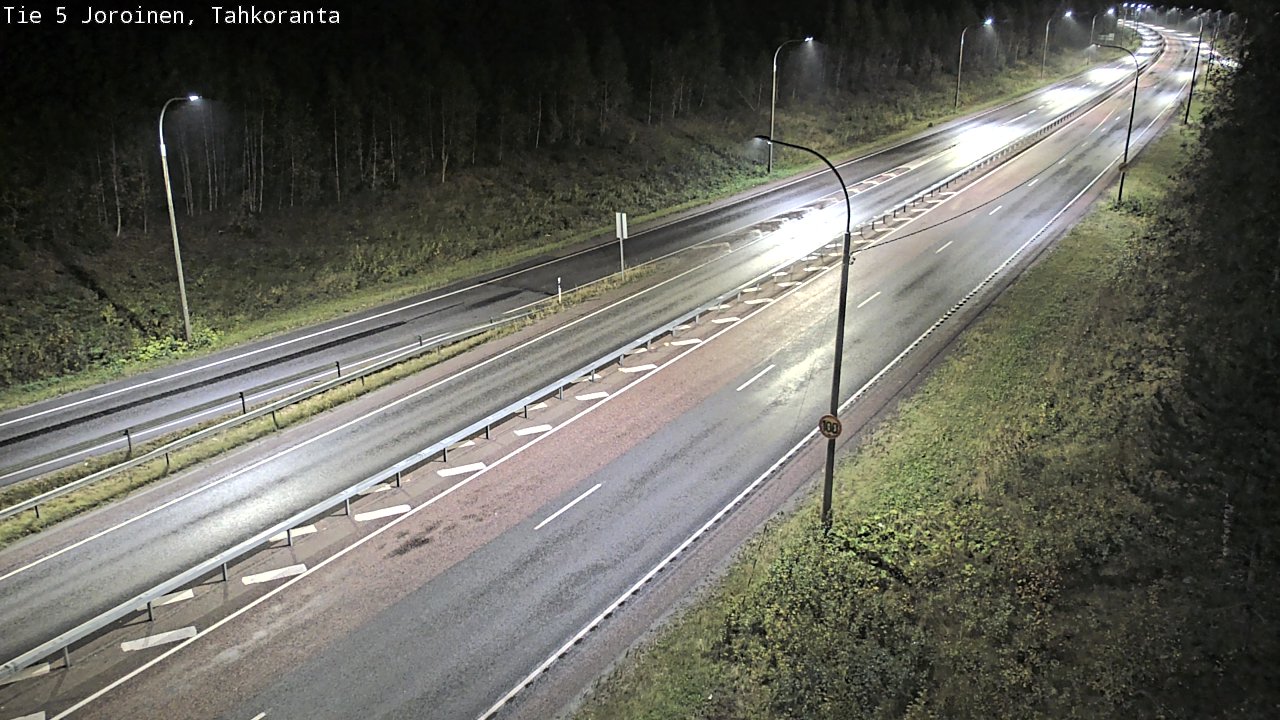 Weather Camera Image Road 5 Joroinen, Tahkoranta, Joroinen, Pohjois-Savo