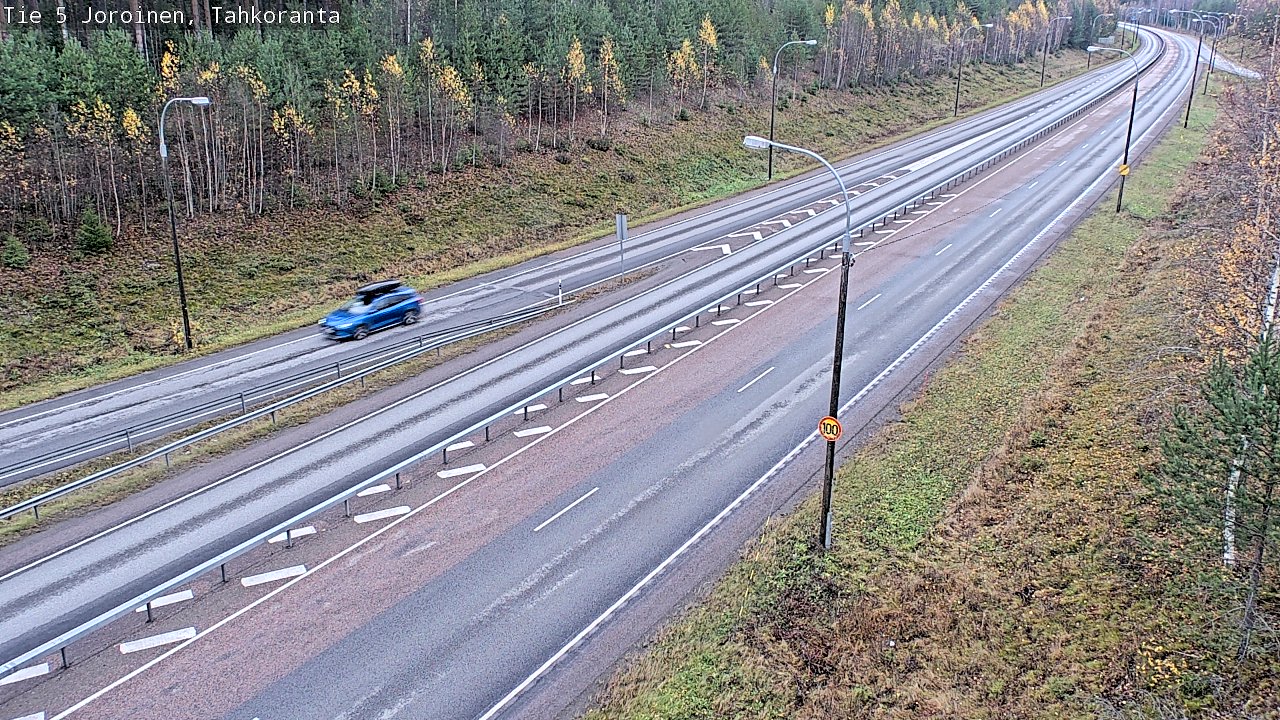 Weather Camera Image Väg 5 Jorois, Tahkoranta, Joroinen, Pohjois-Savo
