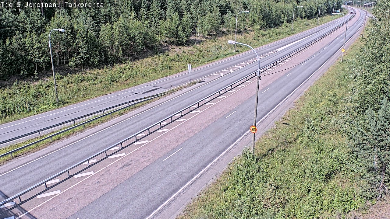 Weather Camera Image Road 5 Joroinen, Tahkoranta, Joroinen, Pohjois-Savo