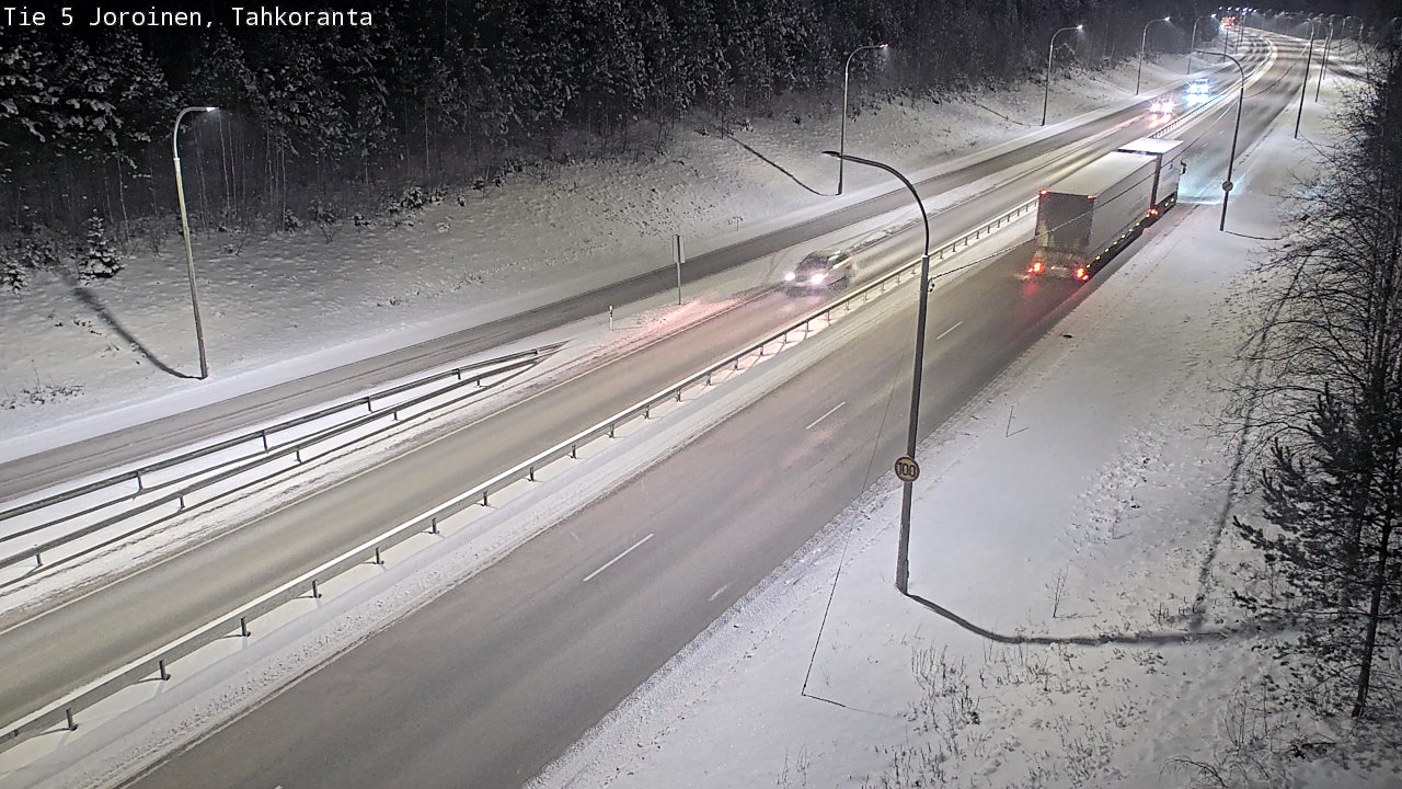 Weather Camera Image Road 5 Joroinen, Tahkoranta, Joroinen, Pohjois-Savo