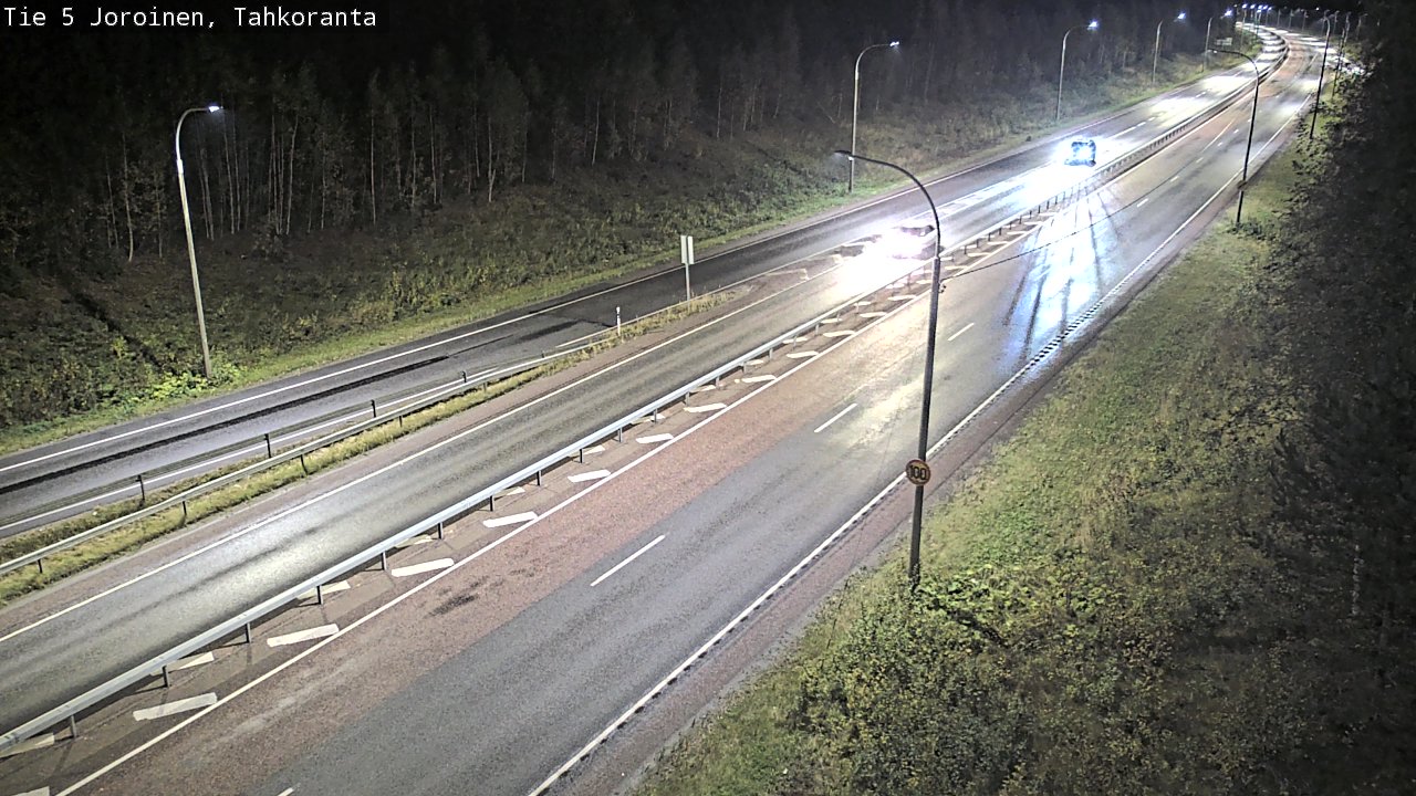 Weather Camera Image Road 5 Joroinen, Tahkoranta, Joroinen, Pohjois-Savo