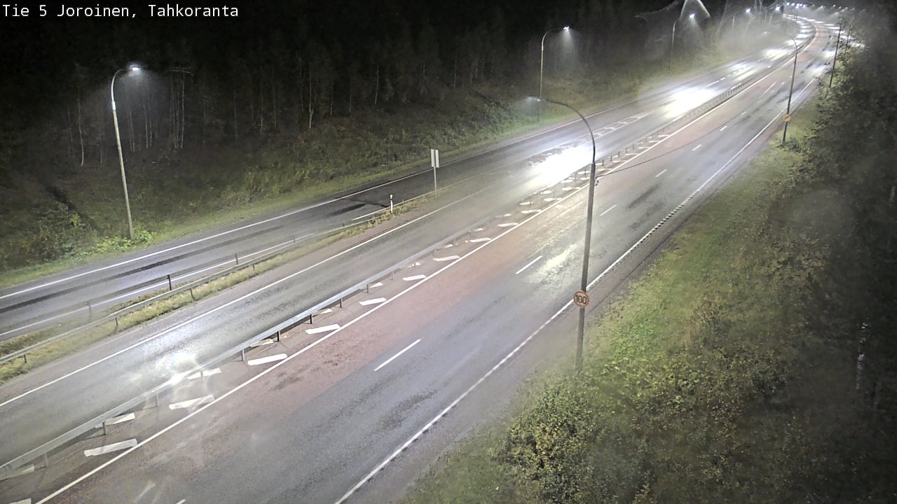 Weather Camera Image Road 5 Joroinen, Tahkoranta, Joroinen, Pohjois-Savo