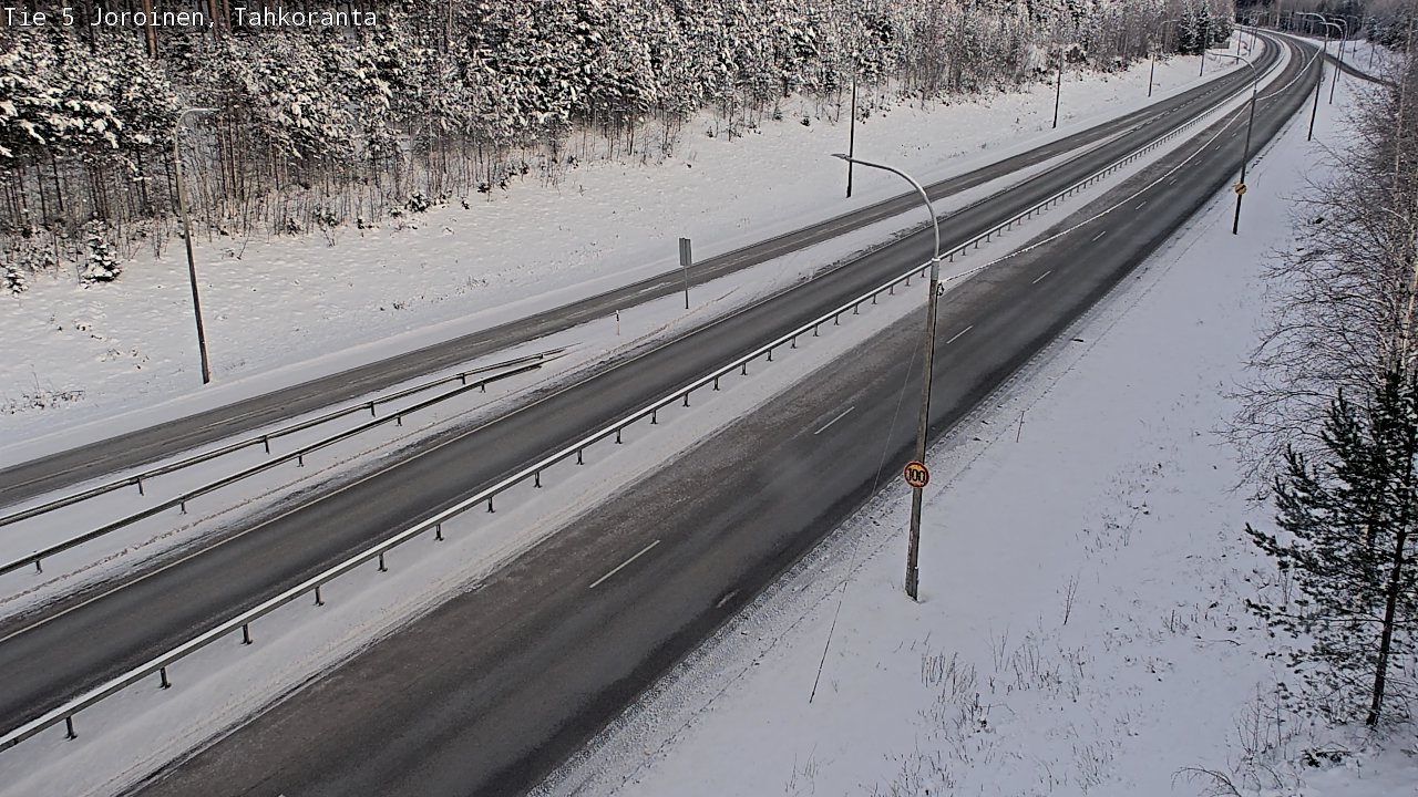 Weather Camera Image Road 5 Joroinen, Tahkoranta, Joroinen, Pohjois-Savo