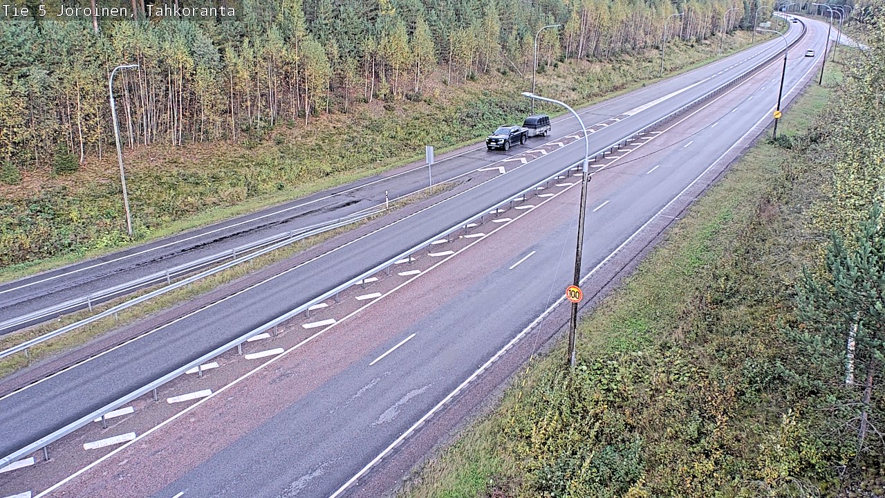 Kelikamerat Kuva Tie 5 Joroinen, Tahkoranta, Joroinen, Pohjois-Savo