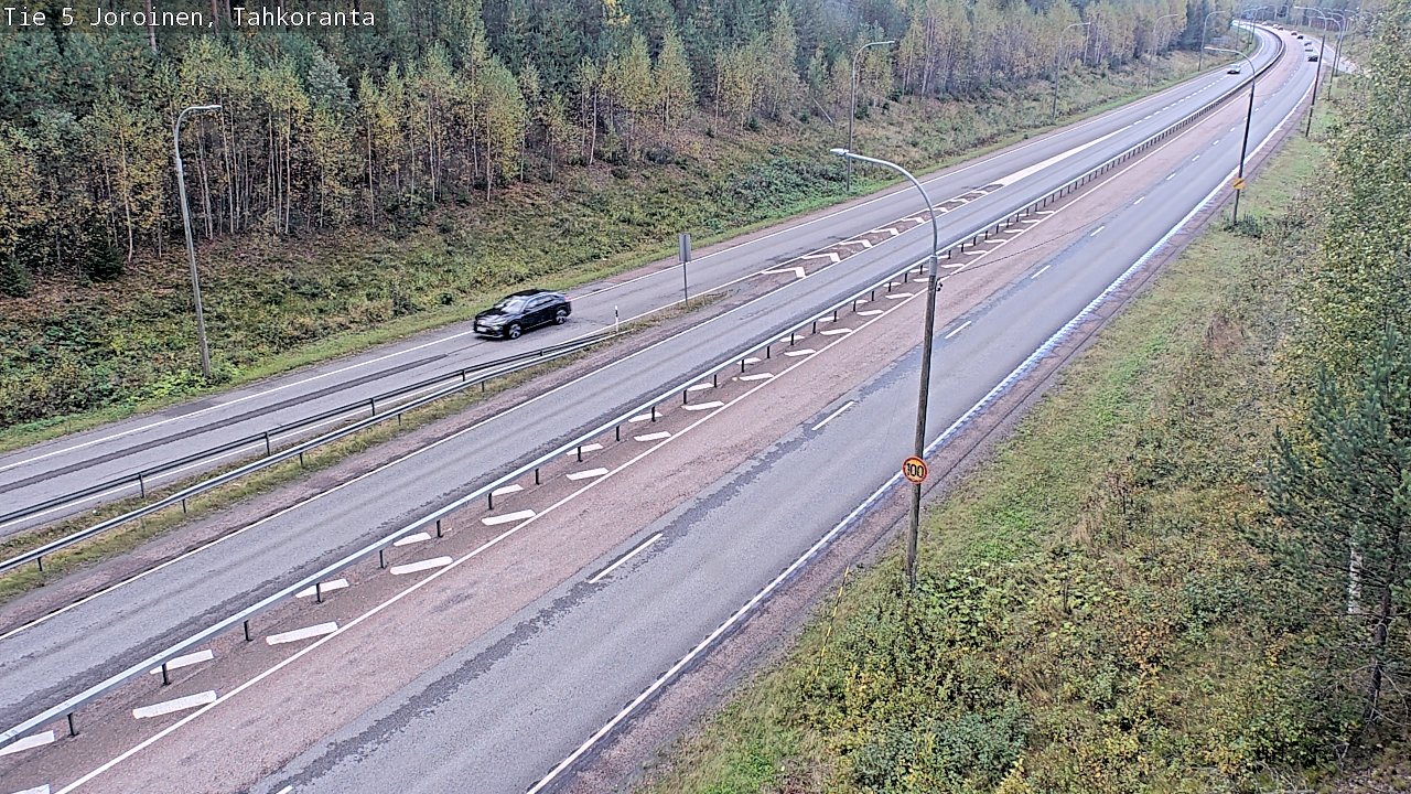 Weather Camera Image Road 5 Joroinen, Tahkoranta, Joroinen, Pohjois-Savo