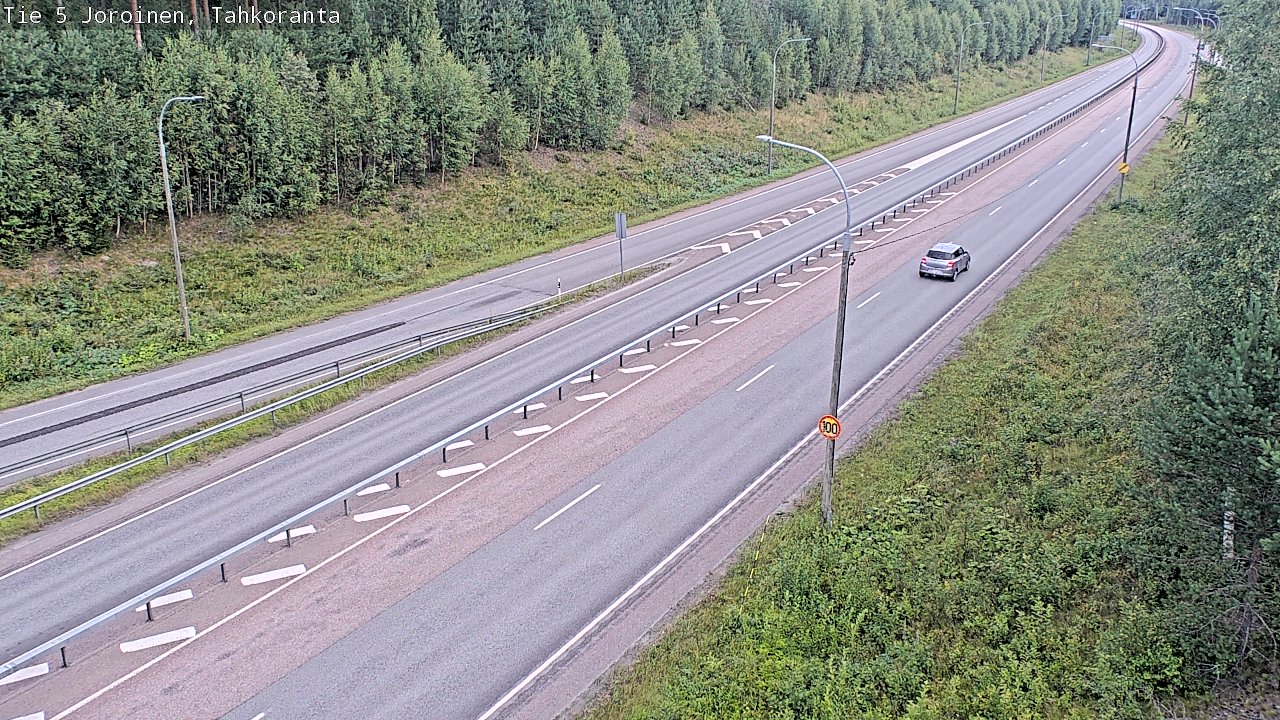 Kelikamerat Kuva Tie 5 Joroinen, Tahkoranta, Joroinen, Pohjois-Savo