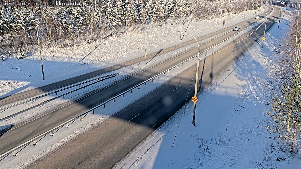 Weather Camera Image Road 5 Joroinen, Tahkoranta, Joroinen, Pohjois-Savo