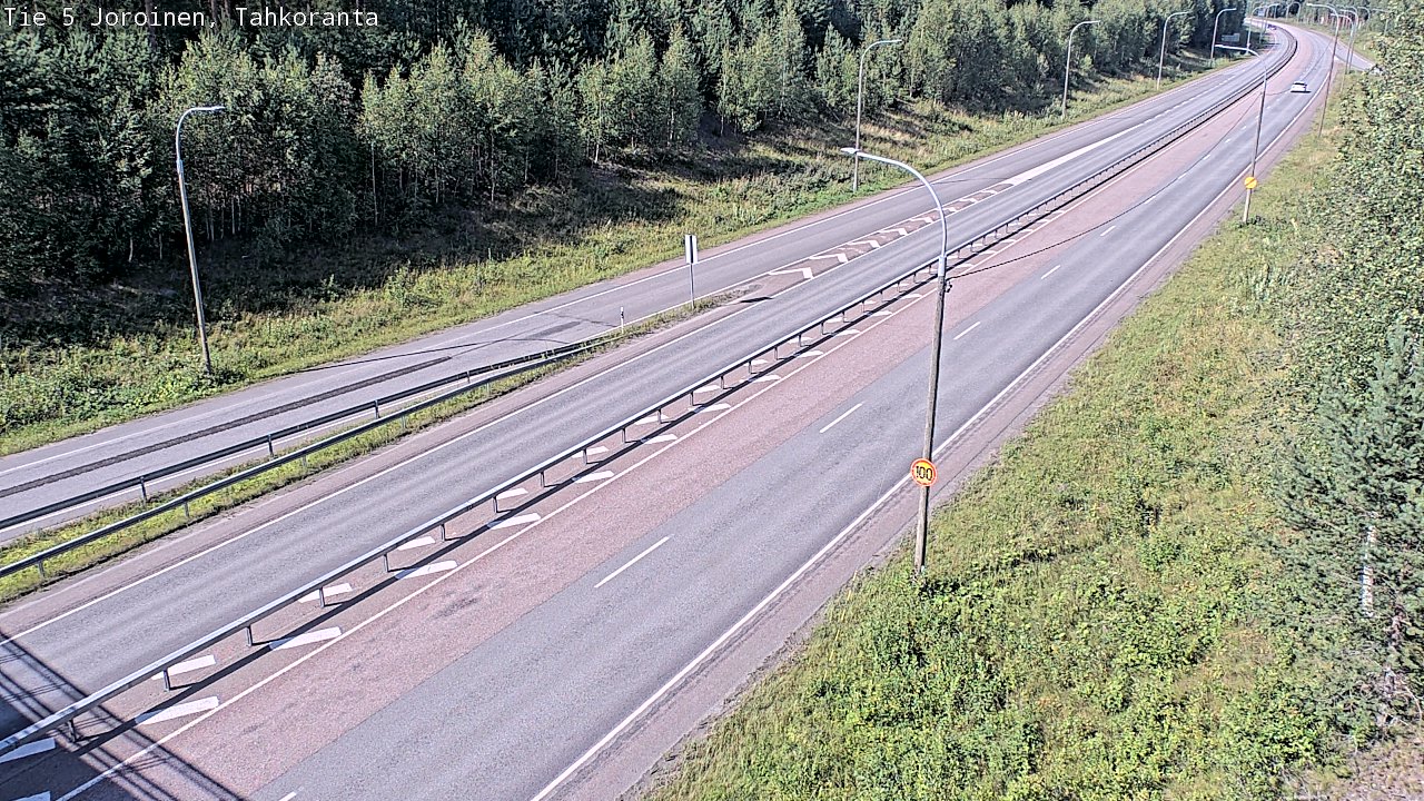Kelikamerat Kuva Tie 5 Joroinen, Tahkoranta, Joroinen, Pohjois-Savo