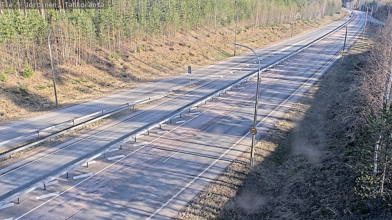 Kelikamerat Kuva Tie 5 Joroinen, Tahkoranta, Joroinen, Pohjois-Savo