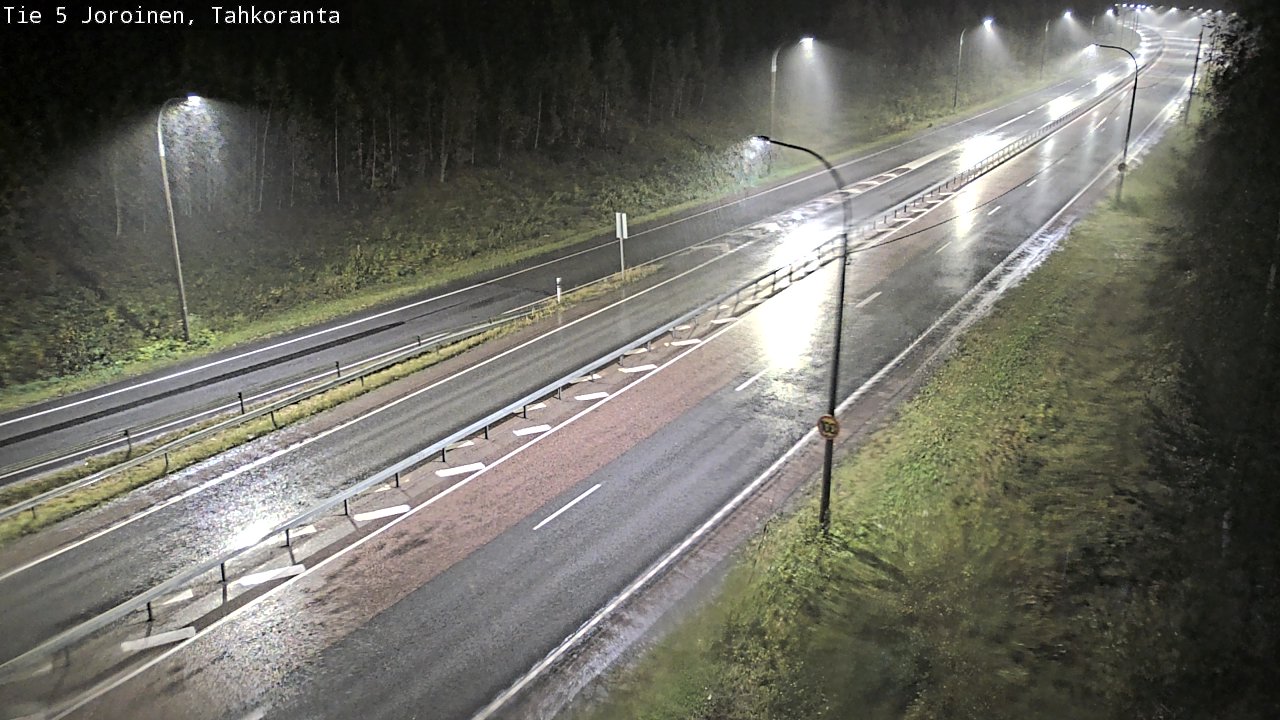 Weather Camera Image Road 5 Joroinen, Tahkoranta, Joroinen, Pohjois-Savo