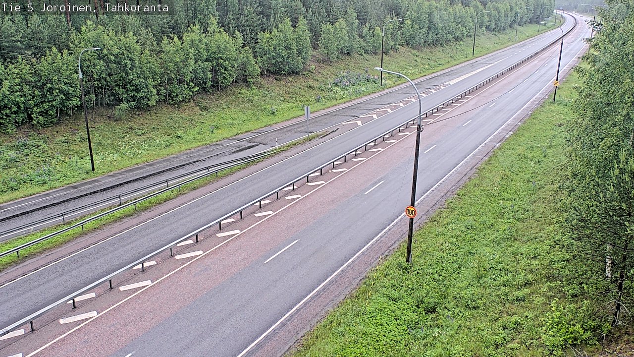 Weather Camera Image Väg 5 Jorois, Tahkoranta, Joroinen, Pohjois-Savo