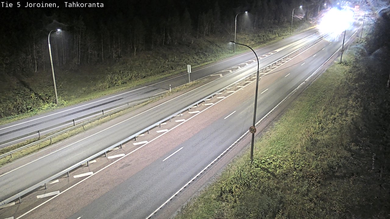 Weather Camera Image Road 5 Joroinen, Tahkoranta, Joroinen, Pohjois-Savo