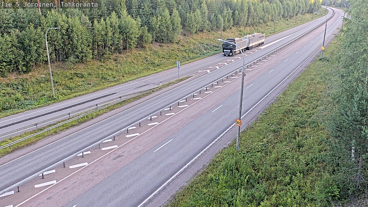 Kelikamerat Kuva Tie 5 Joroinen, Tahkoranta, Joroinen, Pohjois-Savo