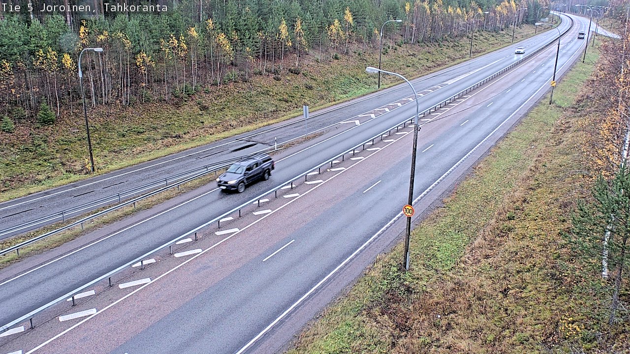 Weather Camera Image Väg 5 Jorois, Tahkoranta, Joroinen, Pohjois-Savo