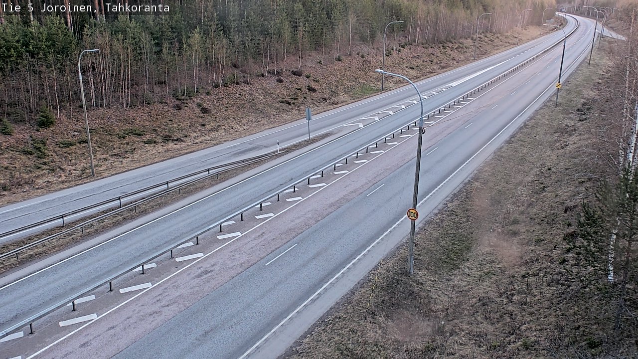 Kelikamerat Kuva Tie 5 Joroinen, Tahkoranta, Joroinen, Pohjois-Savo
