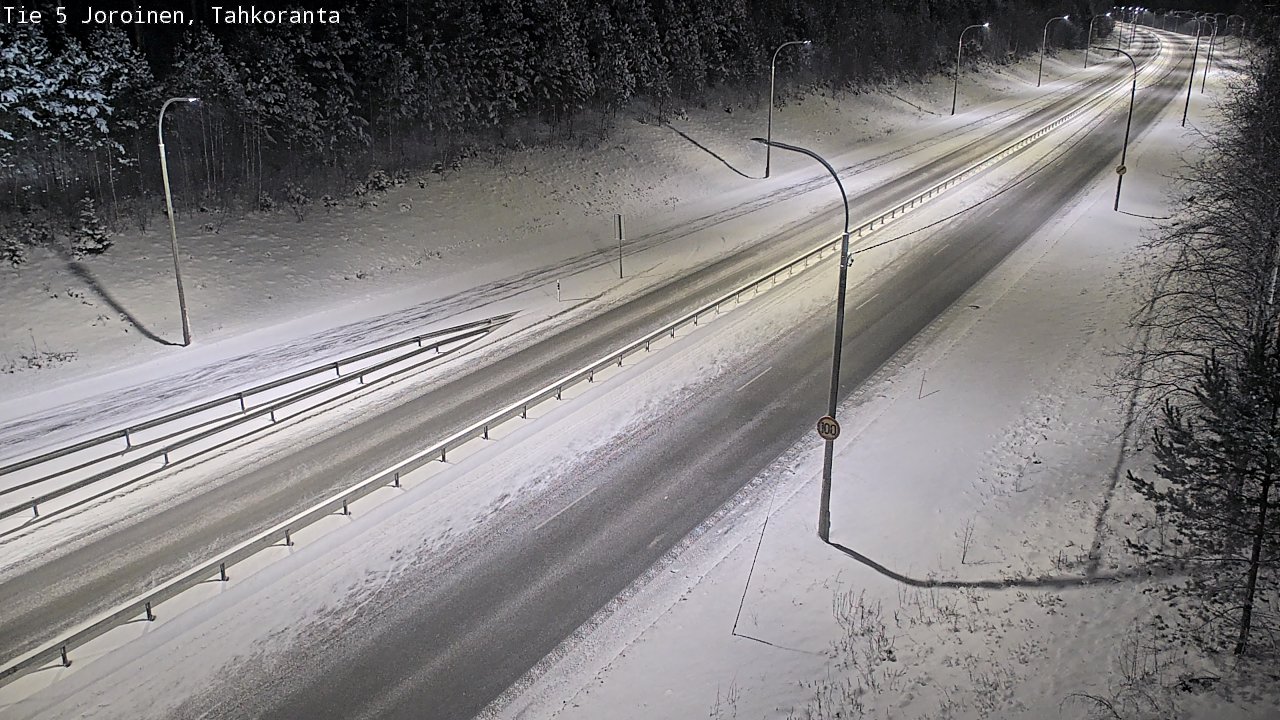Kelikamerat Kuva Tie 5 Joroinen, Tahkoranta, Joroinen, Pohjois-Savo