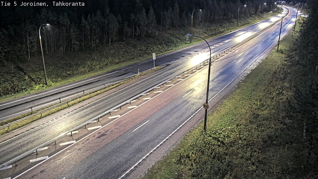 Weather Camera Image Road 5 Joroinen, Tahkoranta, Joroinen, Pohjois-Savo