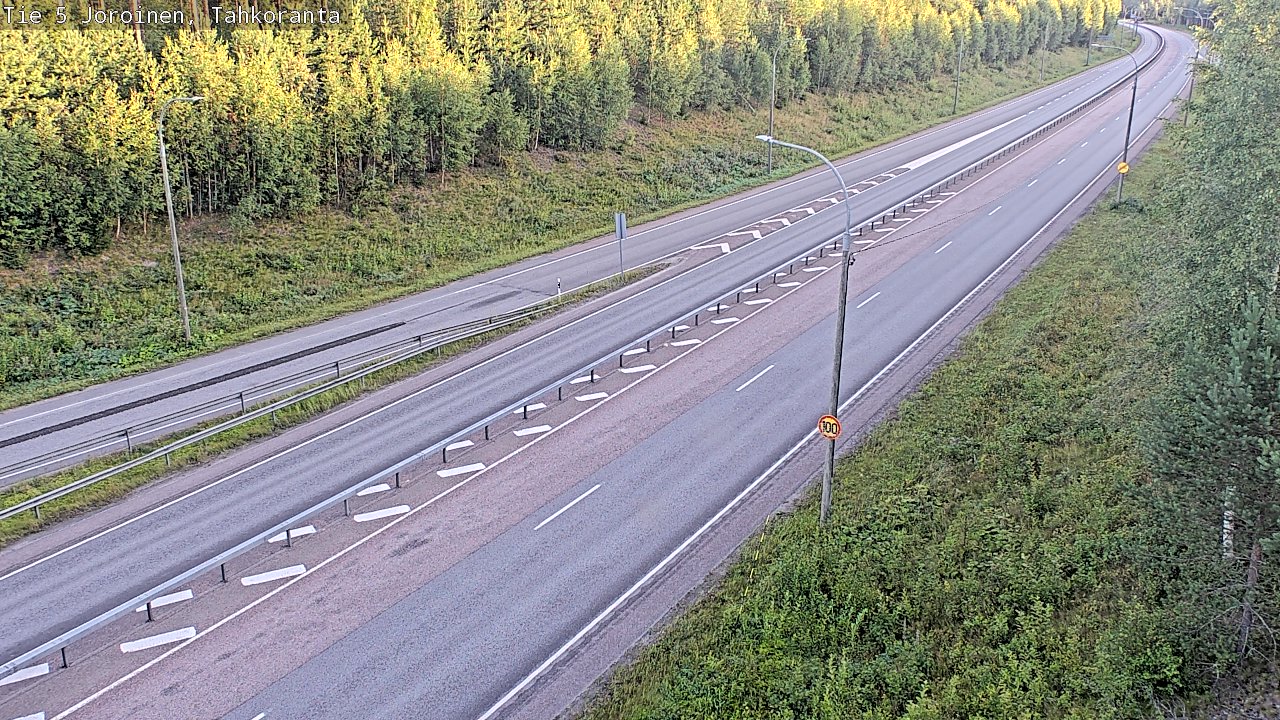 Kelikamerat Kuva Tie 5 Joroinen, Tahkoranta, Joroinen, Pohjois-Savo