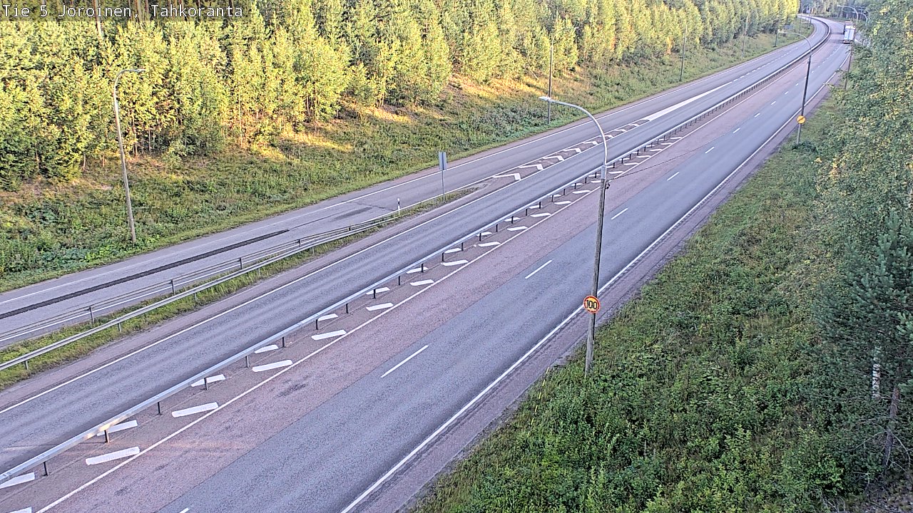Kelikamerat Kuva Tie 5 Joroinen, Tahkoranta, Joroinen, Pohjois-Savo