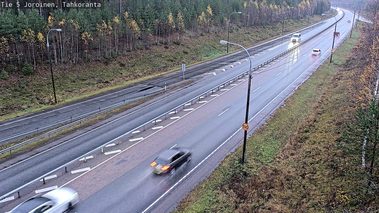 Weather Camera Image Väg 5 Jorois, Tahkoranta, Joroinen, Pohjois-Savo